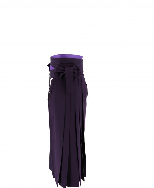 卒業式袴単品レンタル[無地]紫色[身長158-162cm]No.107